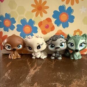 Bratz lil anglez figures 4 pets